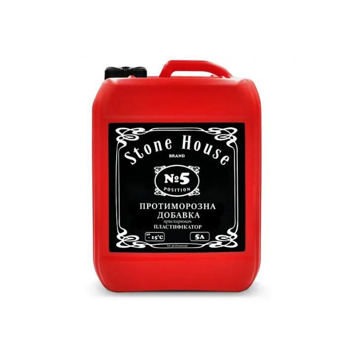 Фото Пластификатор Stone House №5 противоморозный 5л - Магазин MASMART