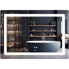 Фото Зеркало Lidz Kubis (KU2) с LED-подсветкой и...  - Магазин MASMART