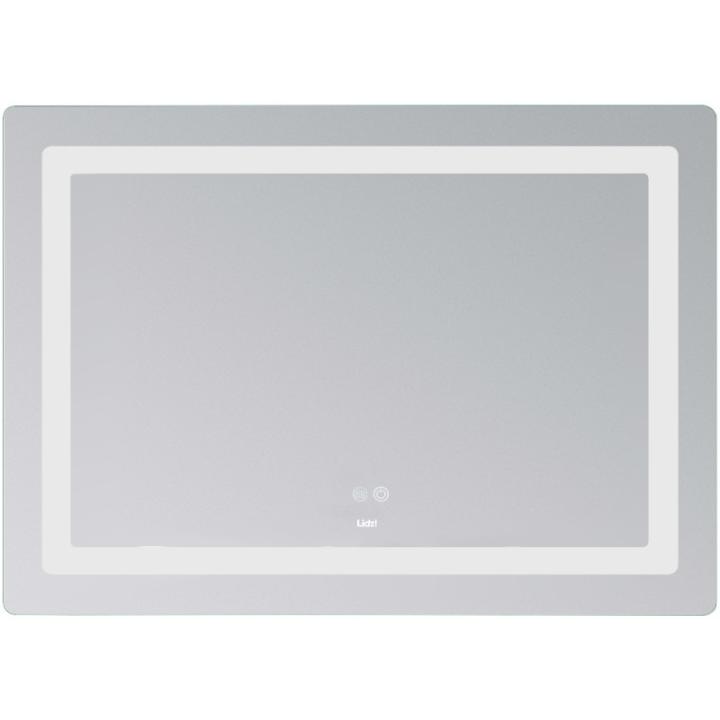 Фото Зеркало Lidz Kubis (KU2) с LED-подсветкой и антизапотением 1000х800 (48450)  - Магазин MASMART