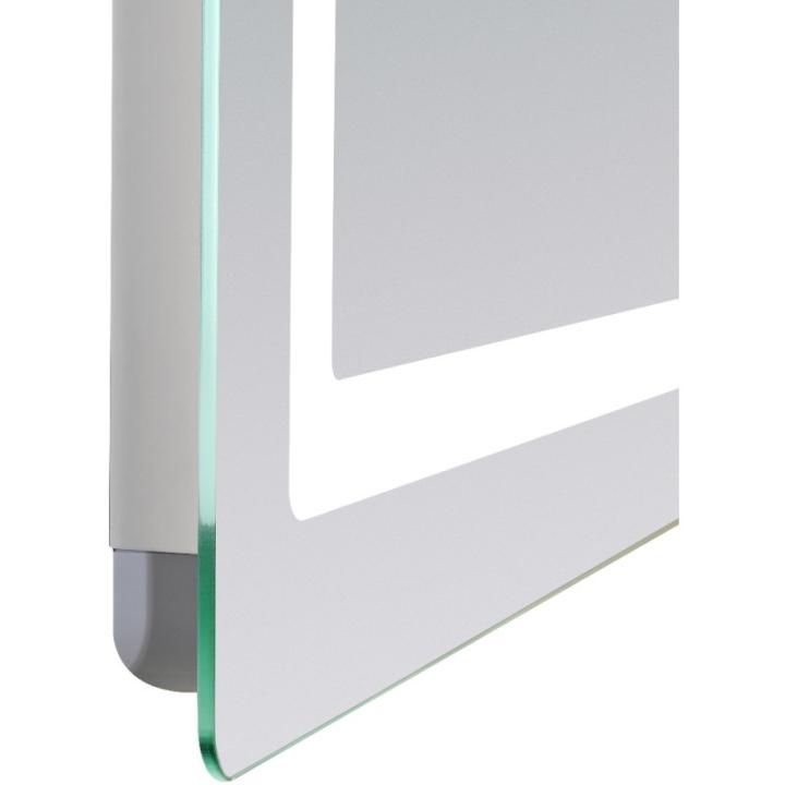 Фото Зеркало Lidz Kubis (KU2) с LED-подсветкой и антизапотением 1000х800 (48450)  - Магазин MASMART