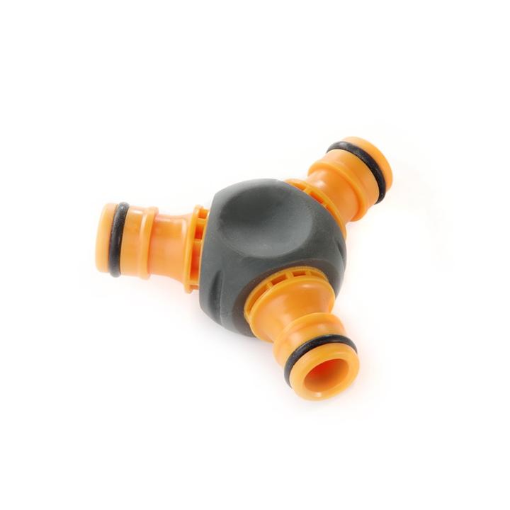 Фото Адаптер-трійник для конектора 1/2'' прогумований СИЛА (551124) - Магазин MASMART