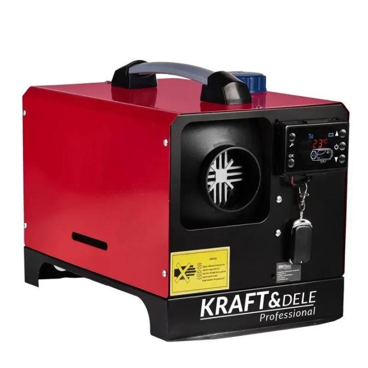 Фото Автономний дизельний обігрівач Kraft&Dele 9кВт з пультом ДУ (kd11780) - Магазин MASMART