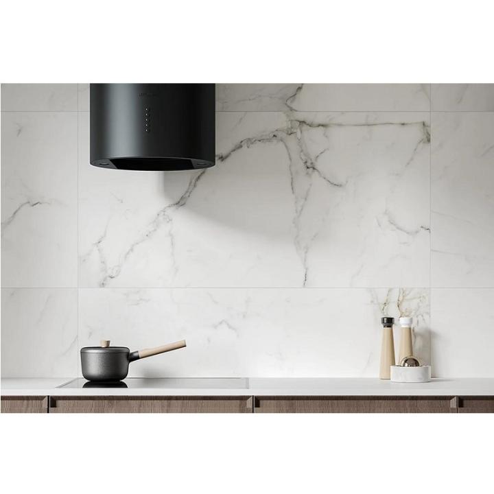 Фото Керамогранит Opoczno Calacatta Monet White Satin Rect 59,8х119,8 (под заказ)  - Магазин MASMART