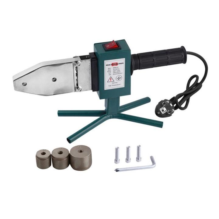 Фото Паяльник для пластикових труб Bergerr B06 800Вт (20-32мм)  - Магазин MASMART