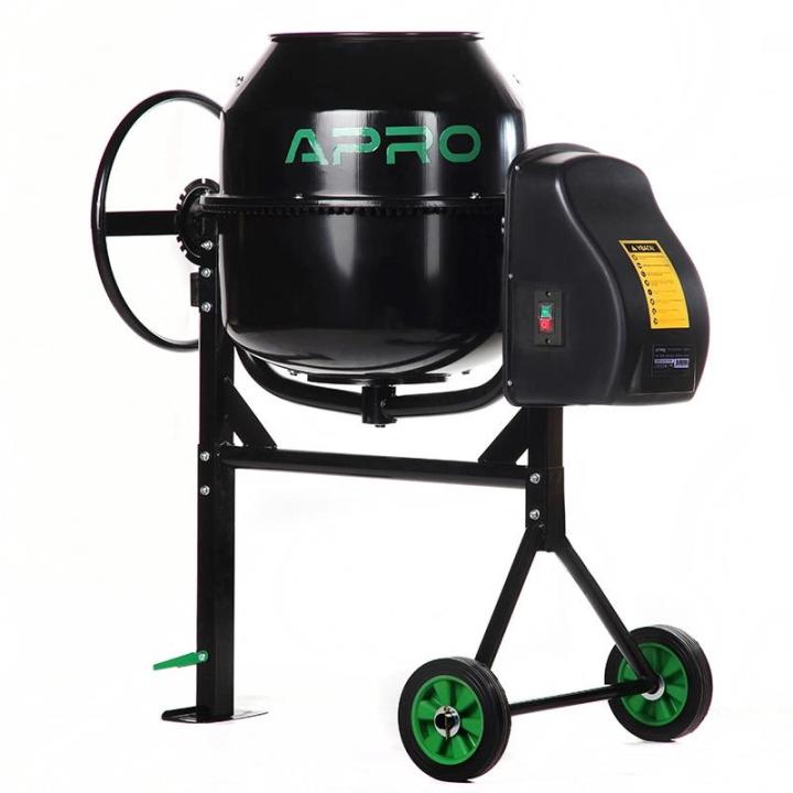 Фото Бетонозмішувач APRO СМ-140 550Вт 28-30об/хв 140л/120л - Магазин MASMART