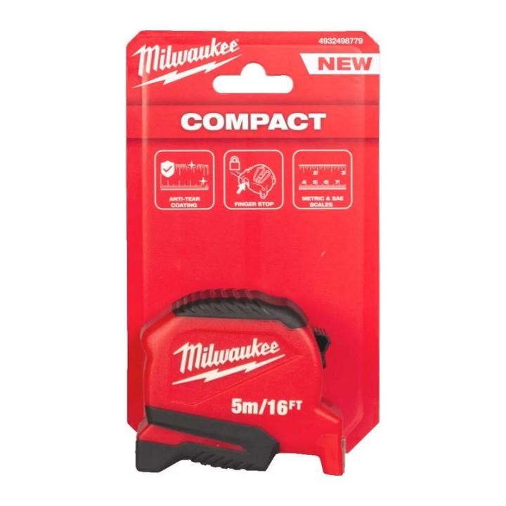 Фото Рулетка 5м/25мм Milwaukee Pro Compact (4932498779)  - Магазин MASMART
