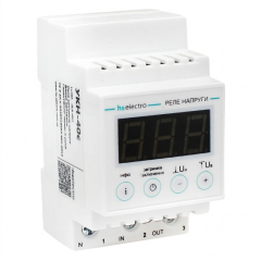 Фото Реле напруги однофазне HS Electro УКН-40с 40А з...  - Магазин MASMART