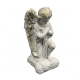Фото Фигура садовая Ангел на камне 24х24х50 см (1067)  - Магазин MASMART