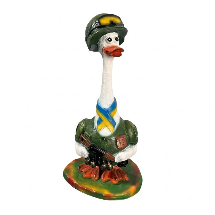 Фото Фигура садовая Гусь боевой (1040) - Магазин MASMART