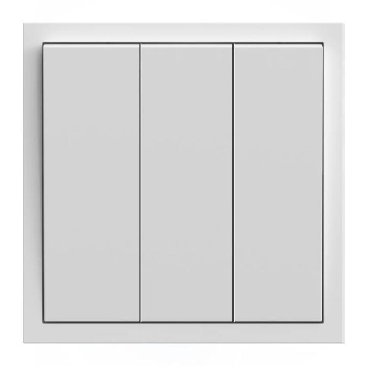 Фото Механізм вимикача триклавішний Ardero Soft EV113-W білий - Магазин MASMART