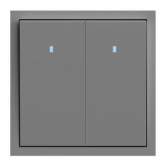 Фото Механизм выключателя двухклавишный с подсветкой Ardero...  - Магазин MASMART