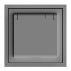 Фото Механізм розетки із заземленням, кришкою та шторками...  - Магазин MASMART