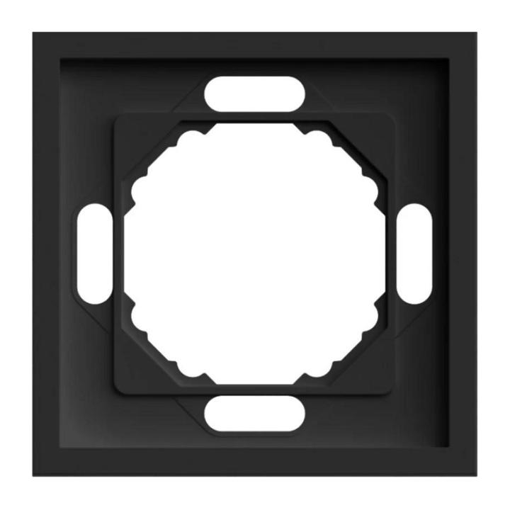 Фото Рамка 1-местная универсальная Ardero Soft EF101-B черный - Магазин MASMART