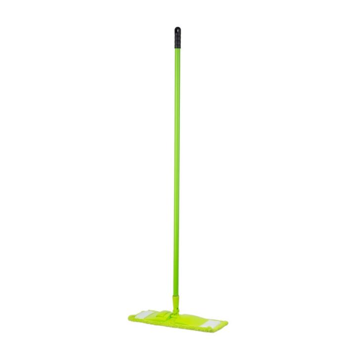 Фото Швабра Eco Fabric мікрофібра 43 см, ручка 110 см (EF-MonoG) - Магазин MASMART