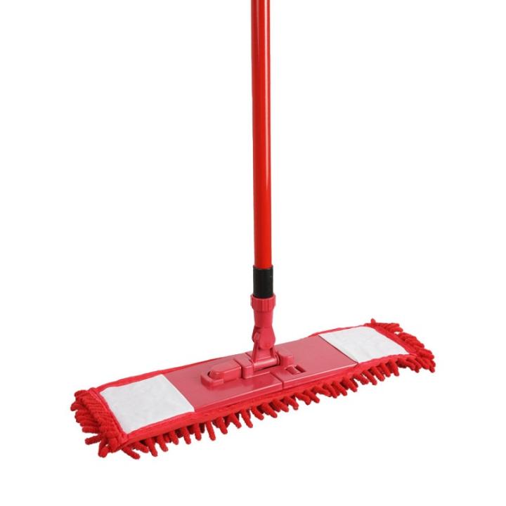 Фото Швабра Eco Fabric микрофибра 43 см лапша с телескопической ручкой 120 см (EF-Salsa) - Магазин MASMART