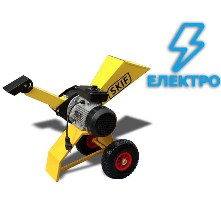 Фото Подрібнювач гілок Скіф WSE-4180 електричний  - Магазин MASMART