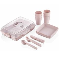 Фото Набір посуду для пікніка Goldex 32 предмети на 6-персон...  - Магазин MASMART