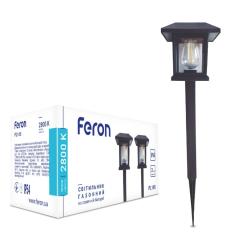 Фото Світильник газонний LED Feron PL145 на сонячній батареї...  - Магазин MASMART