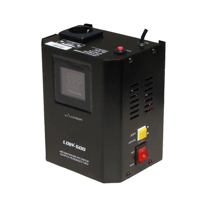Фото Стабілізатор напруги LUXEON LDW-500VA (релейний, 300Вт) - Магазин MASMART