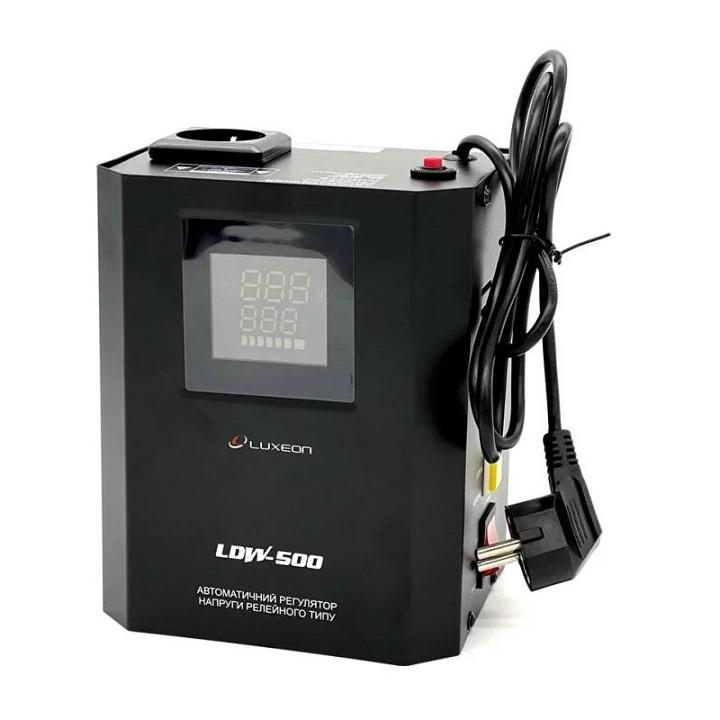 Фото Стабілізатор напруги LUXEON LDW-500VA (релейний, 300Вт)  - Магазин MASMART