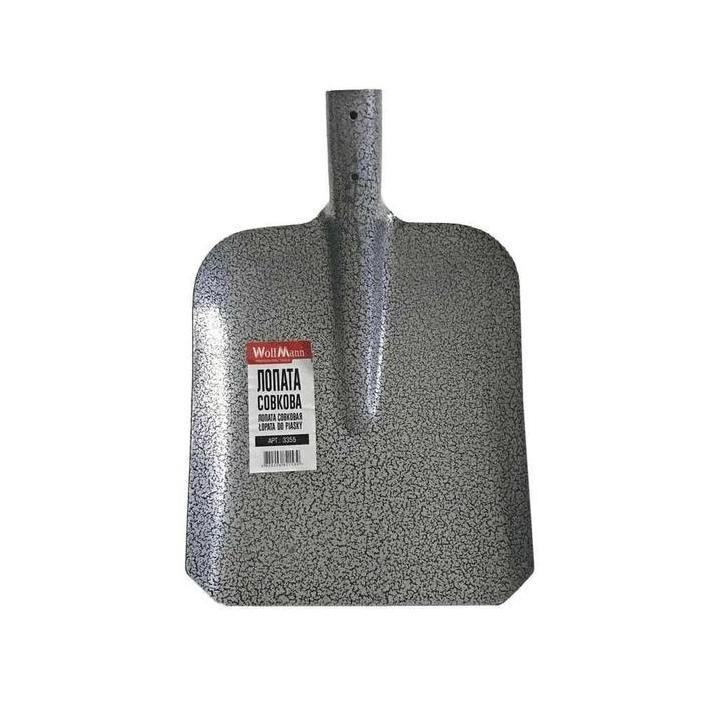 Фото Лопата совкова-пісочна молоткове покритя WoffMann 36х24 см (арт.3355) - Магазин MASMART