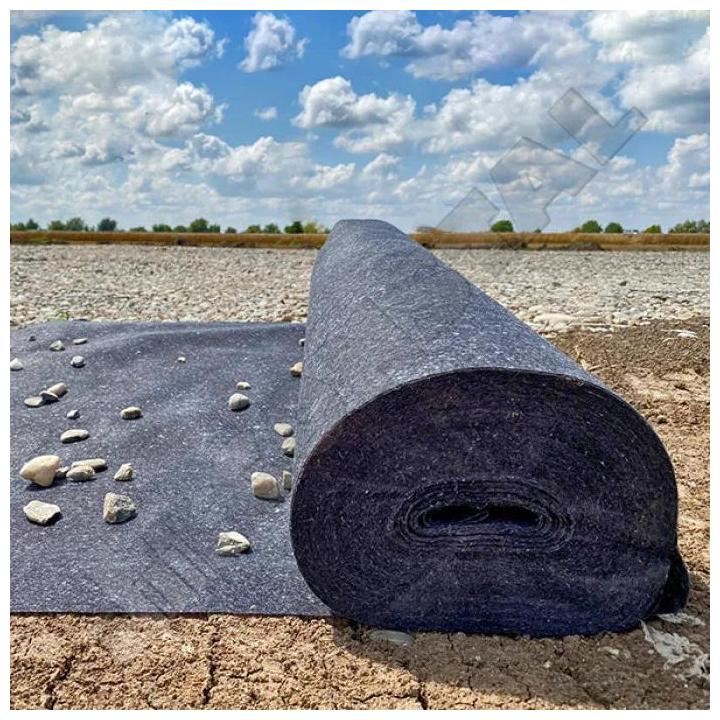 Фото Геотекстиль голкопробивний термофіксований BRAVATEX 200 (200г/м2) 2х50м  - Магазин MASMART