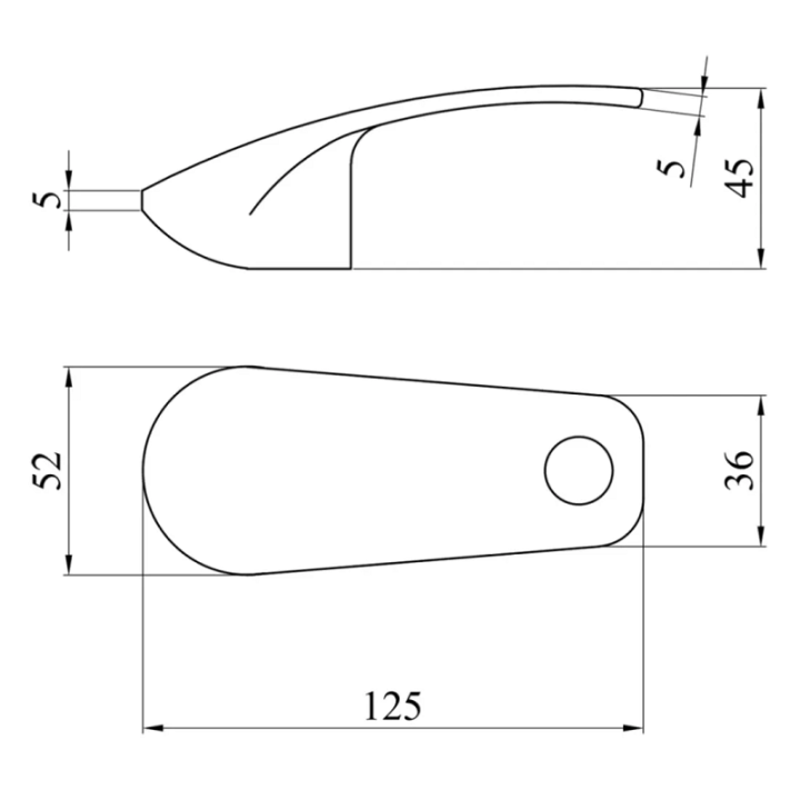 Фото Рукоятка для змішувача Kroner KRP Konstante - C940  - Магазин MASMART