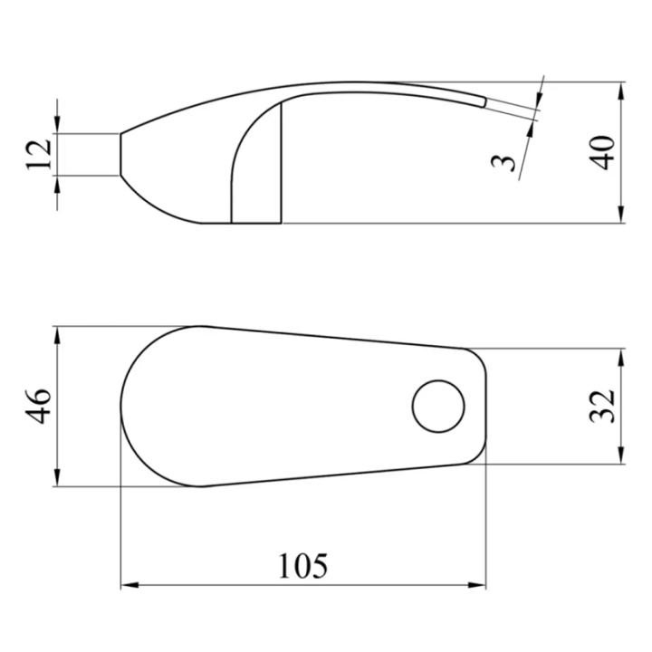 Фото Рукоятка для змішувача Kroner KRP Konstante - C935  - Магазин MASMART