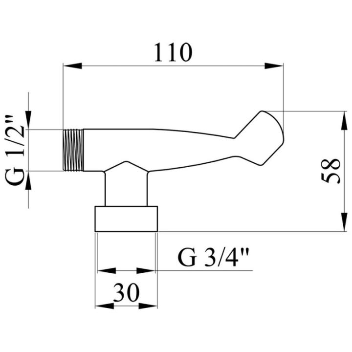 Фото Тримач для душу Kroner KRM - C920  - Магазин MASMART