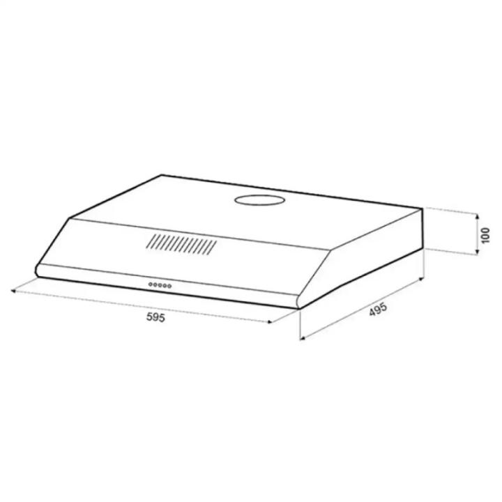 Фото Вытяжка Grunhelm GVP 251 B  - Магазин MASMART