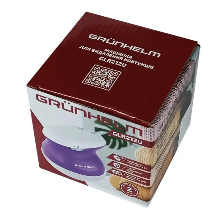 Фото Машинка для видалення ковтунців Grunhelm GLR212U  - Магазин MASMART