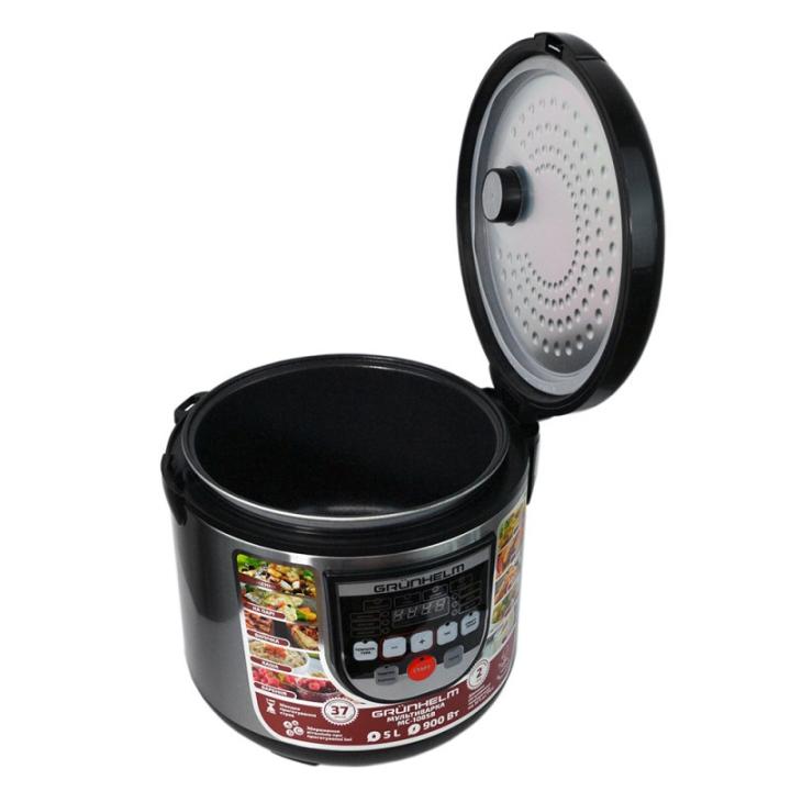 Фото Мультиварка Grunhelm MC-108SB 5л 900Вт  - Магазин MASMART