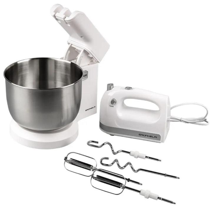 Фото Міксер ручний Grunhelm GRM662W  - Магазин MASMART