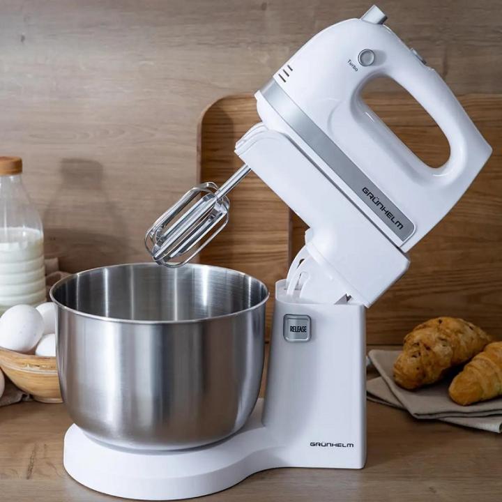 Фото Миксер ручной Grunhelm GRM662W  - Магазин MASMART