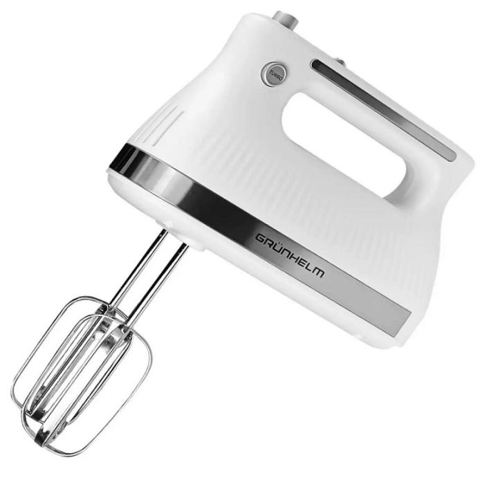 Фото Міксер ручний Grunhelm GRM669W білий - Магазин MASMART