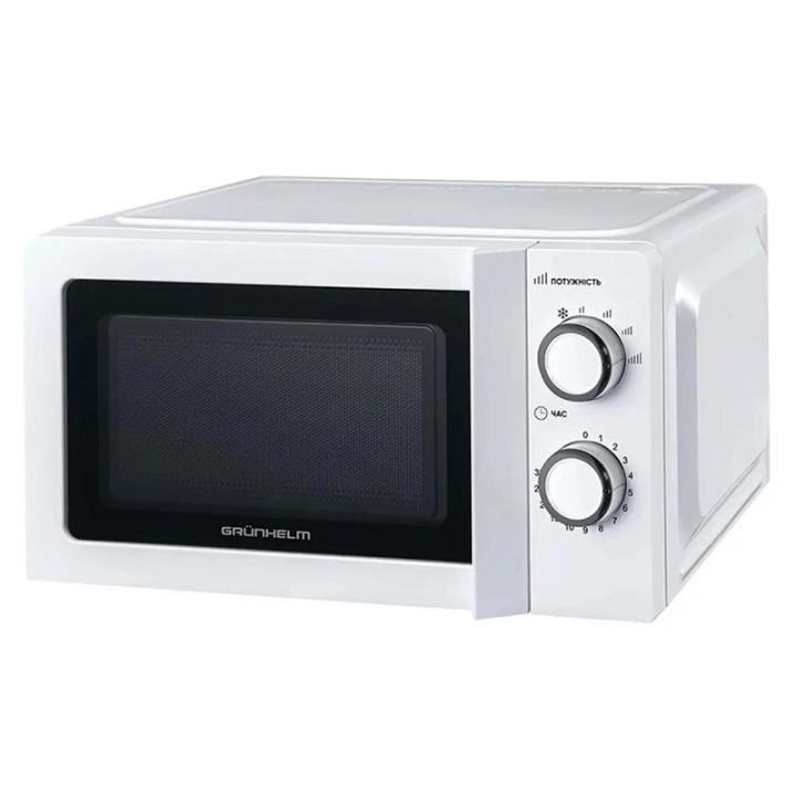 Фото Мікрохвильова піч Grunhelm 20MX711-W 20л 700Вт - Магазин MASMART