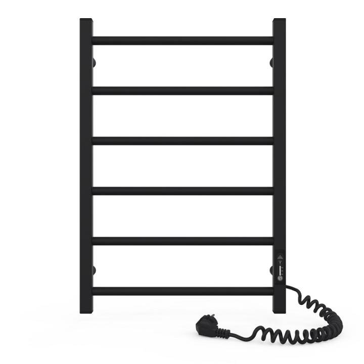 Фото Полотенцесушитель электрический Laris Альфа ЧФ(Ч) 6 400х600 R3 правый - Магазин MASMART