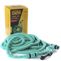 Фото Шланг для поливу розтяжний 10-30м + пістолет-розпилювач...  - Магазин MASMART