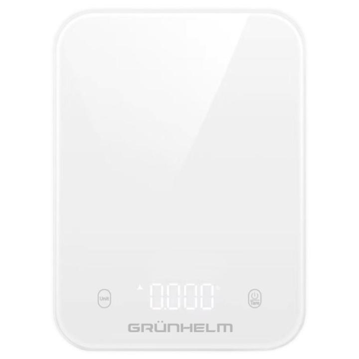 Фото Весы кухонные Grunhelm KES-035LW дисплей LED до 5 кг - Магазин MASMART