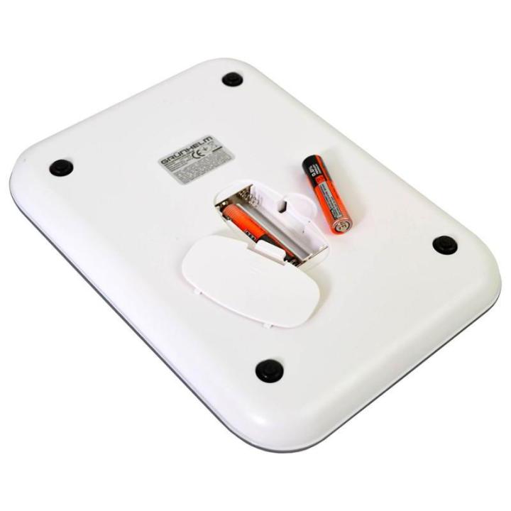 Фото Весы кухонные Grunhelm KES-035LW дисплей LED до 5 кг  - Магазин MASMART