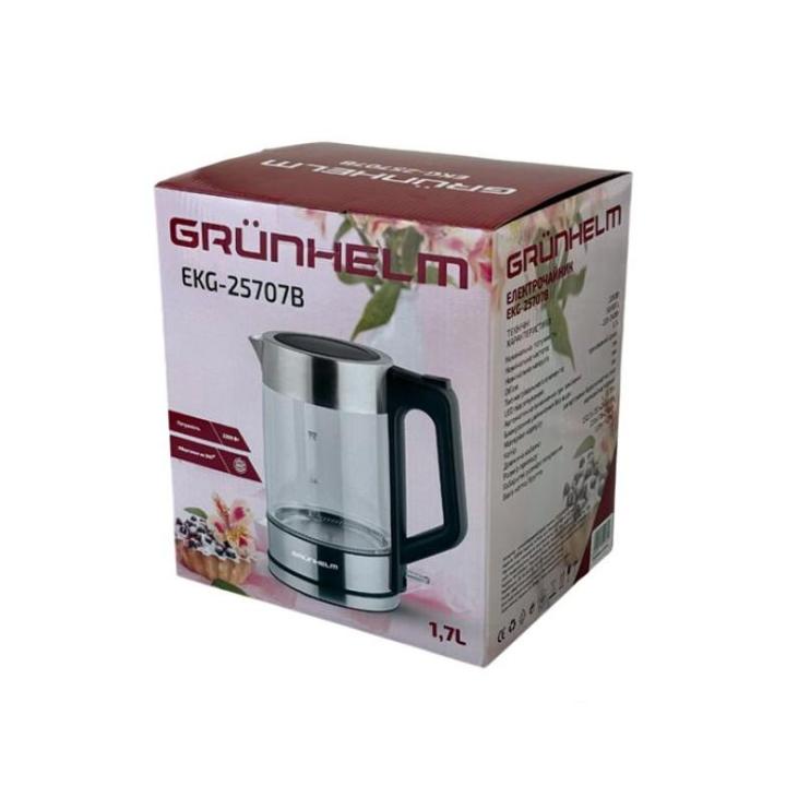 Фото Электрочайник Grunhelm EKG-25707B 1,7л  - Магазин MASMART