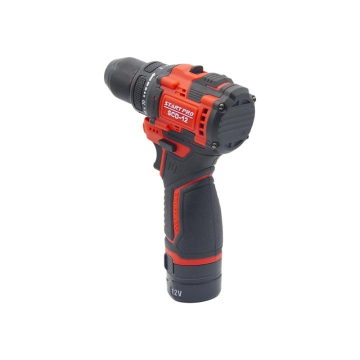 Фото Шуруповерт акумуляторний Start Pro SCD-12 BRUSHLESS  - Магазин MASMART