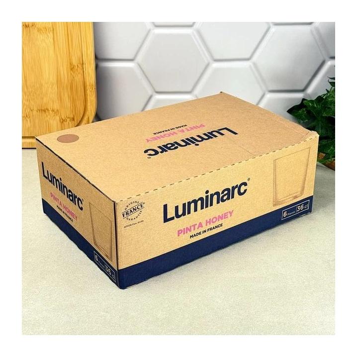 Фото Набор низких стаканов Luminarc Pinta Honey 360 мл 6 шт (X0860/1)  - Магазин MASMART