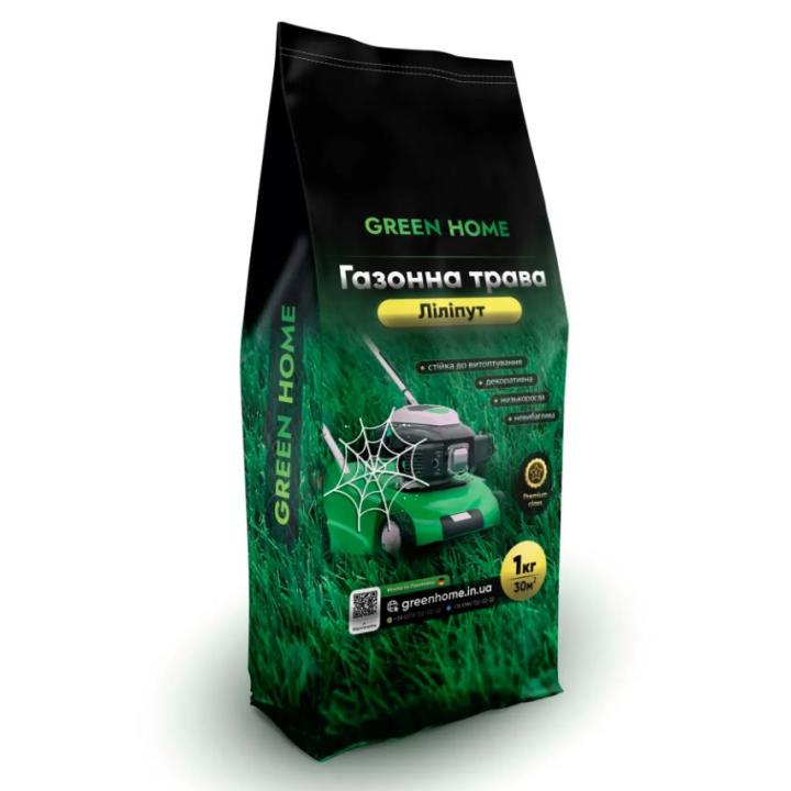 Фото Газонная трава Лилипут 1 кг ТМ Green Home - Магазин MASMART