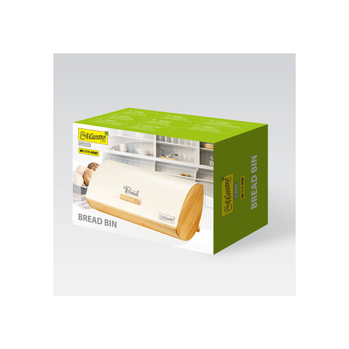 Фото Хлебница Maestro Bread 36,5х25,0х13,3 см MR-1775-IVORY  - Магазин MASMART