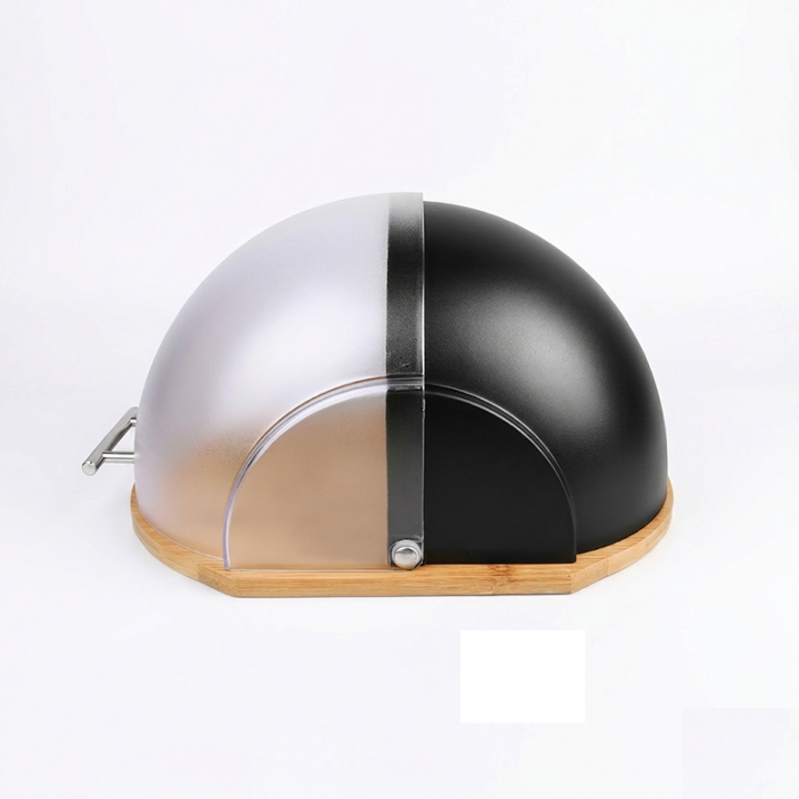 Фото Хлібниця Maestro Bread Bin 37,0х21,5х39,5 см MR-1678-BLACK - Магазин MASMART