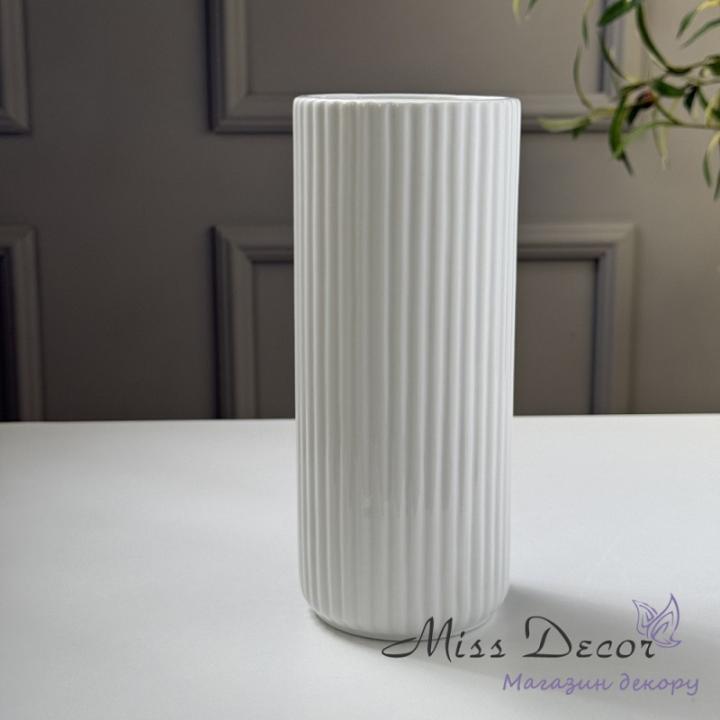 Фото Ваза керамічна Miss Decor 25 см (95395) D-6588 - Магазин MASMART
