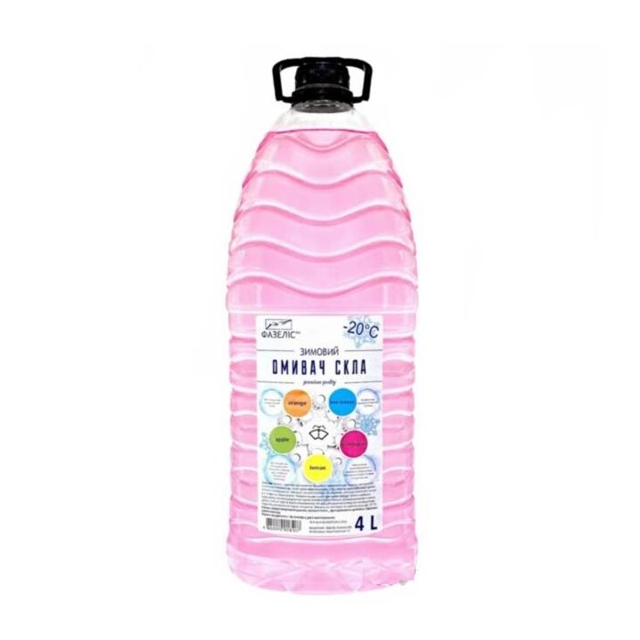 Фото Омивач скла зимовий 4 л -22°С Фазеліс Bubble Gum - Магазин MASMART
