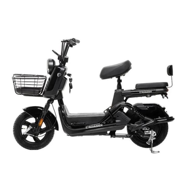 Фото Електроскутер-велосипед Crosser CR-2 (800W 60V/24Ah 50км/год 60км 3 передачі 150кг)  - Магазин MASMART