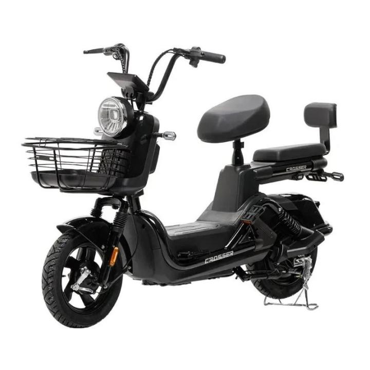 Фото Электроскутер-велосипед Crosser CR-2 (800W 60V/24Ah 50км/ч 60км 3 передачи 150кг) - Магазин MASMART